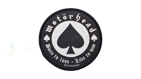 Motorhead Patch Motorhead Round Patch Born To Lose Patch Etsy