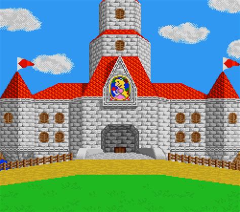 Peachs Castle From Wrecking Crew ‘98 This Is The Only Time This