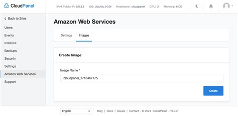 Amazon Web Services Cloudpanel Documentation