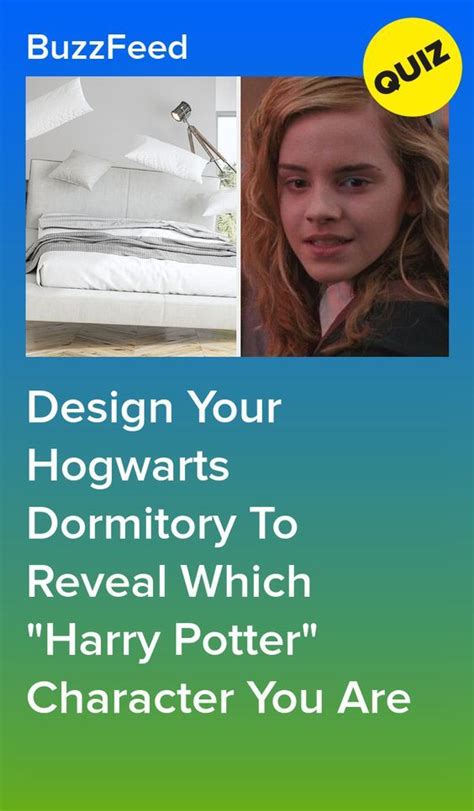 Design Your Hogwarts Dormitory To Reveal Which Harry Potter Character