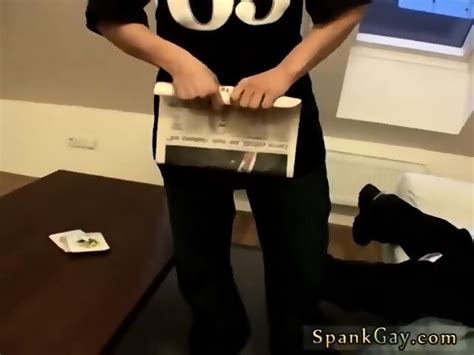 Gay Black Man Spanking Skuby Gets Rosy Cheeks