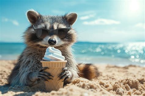 Raccoon Beach Images Free Download On Freepik