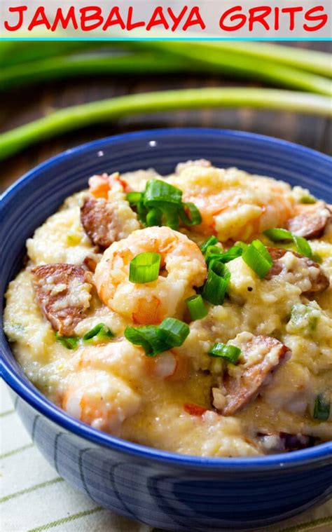 Jambalaya Grits Spicy Southern Kitchen