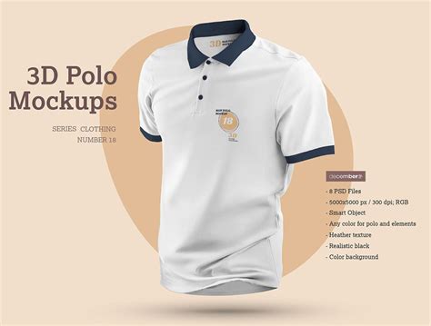 Polo Shirt Mockup Front and Back Mockup PSD Smart Object for Design - Etsy