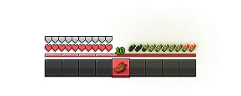Tropical Hunger Bar Minecraft Resource Pack