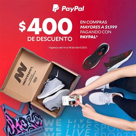 En Innovasport 400 De Descuento En Toda La Tienda Al Pagar Con Paypal