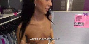 Cute Petite Czech Brunette Cashier Is Paid For Intense Sex At Work Tnaflix