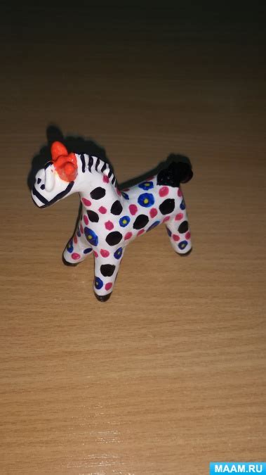 Мастер-класс «Дымковская игрушка лошадка» (9 фото). Воспитателям ...