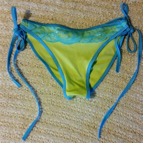 Swim Sexy Lacy Cheeky String Bikini Bottoms Poshmark