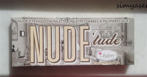 Simyaser The Balm Nude Tude Far Paleti