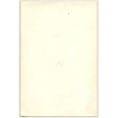 Pretty Brunette Nude In Transparent Negligee Vintage Photo Gdr S