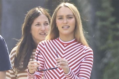 Lily Rose Depp Showing Leg And Ass Thblog