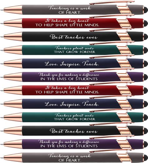 Amazon Jutom 36 Pcs Teacher Appreciation Pens Bulk Appreciation