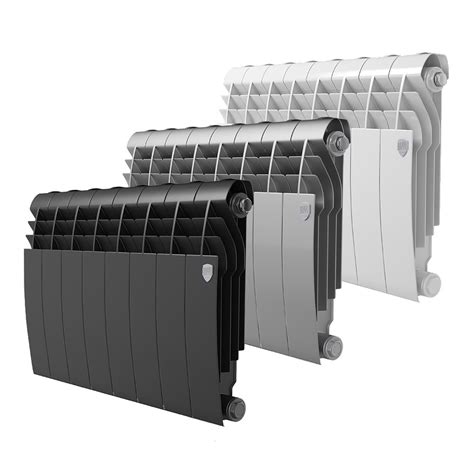 Секционные биметаллические радиаторы ROYAL THERMO BILINER, с боковым и ...