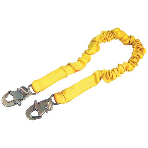 3M DBI SALA Tubular Webbing Steel Snap Hook Shock Absorbing Lanyard