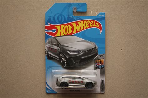 Hot Wheels Hw Metro Tesla Model X Grey