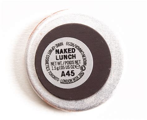 MAC Naked Lunch Eyeshadow Review Swatches