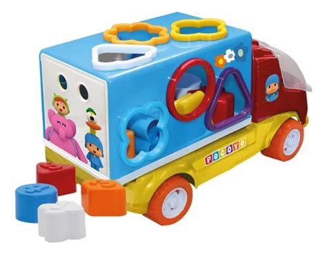 Brinquedo Educativo Pocoyo Caminhao Formas