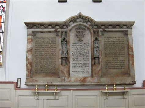 Blidworth - St Mary's Church war memorial | Roll of Honour