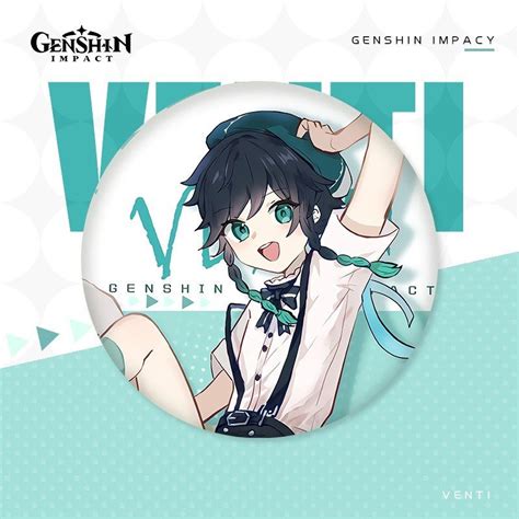 Mua Huy Hiệu Genshin Impact Ver Teenager Game Phụ Kiện In Hình Anime