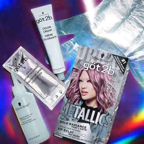 Buy Got2b Metallics Permanent Hair Color, M84 Sakura Pink Online at ...