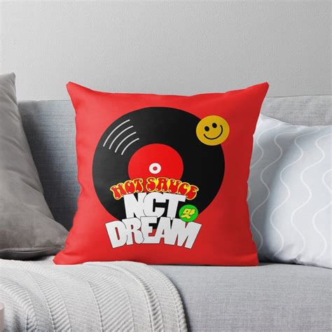 NCT DREAM HOT SAUCE Vinyl Record Fanart Cushion KPOP PAKISTAN SHOP