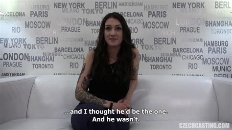 Tattooed Amateur Takes Cock At Casting