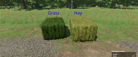 FS22 Grass bales v 1 Textures Mod für Farming Simulator 22 modhoster