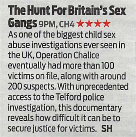 The Hunt For Britains Sex Gangs True Vision TV