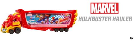 Hot Wheels Racerverse Marvel Hulkbuster Hauler Transport Store Up To Toy Vehicles