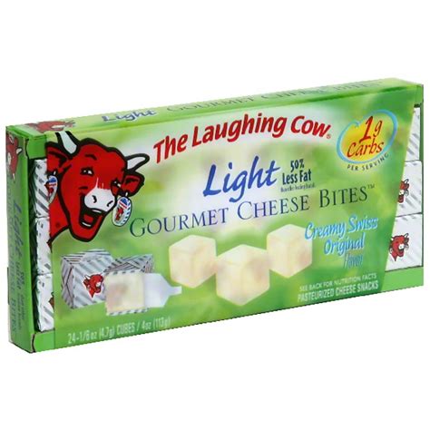 The Laughing Cow Light Gourmet Original Creamy Swiss Flavor Cheese