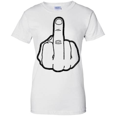 Middle Finger Drawing Fuck You Biker Shirt Flipping Off Mugs Hoy
