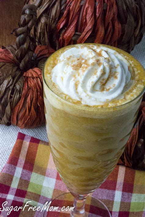 Low Carb Keto Starbucks Pumpkin Frappuccino Recipe Sugar Free Mom