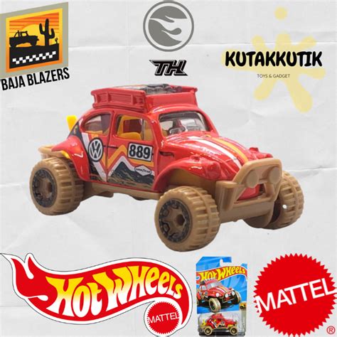Jual Hot Wheels Mobil Volkswagen Baja Bug Merah Thr Treasure Hunt Regular Lot Q Baja