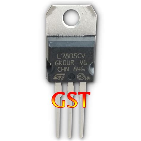 Jual Transistor Regulator L7805cv L 7805 Cv Ic St Shopee Indonesia