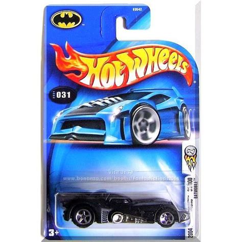 Hot Wheels Batmobile First Editions Collector Black On