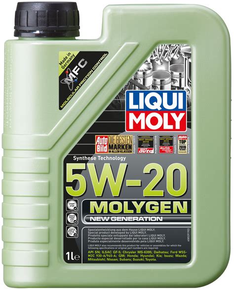 Моторное масло Liqui Moly Molygen 5W 20 купить в Украине LIQUI MOLY