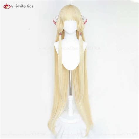 Catsuit Costumes Anime Chobits Chii Cosplay 130cm Golden Blonde Straight Heat Resistance Hair