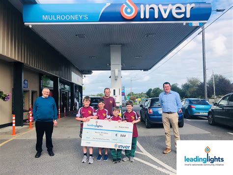 €500 Leading Lights Donation Goes To Roscrea Rfc Minis Boys Inver