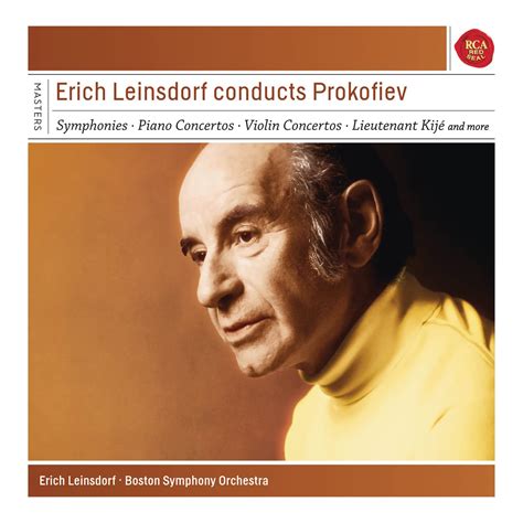 Erich Leinsdorf Conducts Prokofiev Sergej Prokofjew Erich Leinsdorf