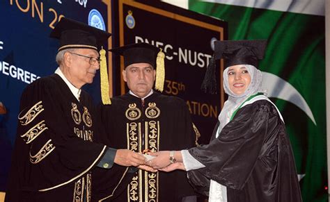 President Dr Arif Alvi Awarding Degrees To The Students During 35th