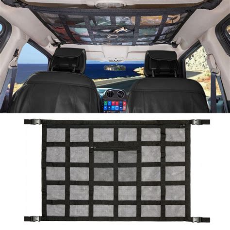 Car Ceiling Cargo Net Car Ceiling Cargo Net Pocket Cargo Net For SUV ...