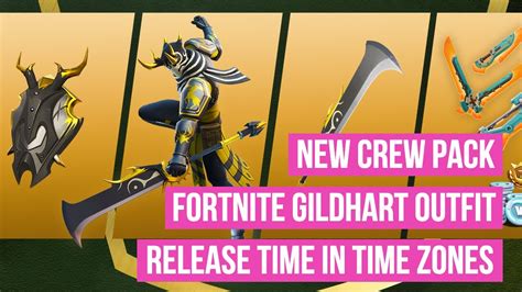 New Crew Pack Fortnite Gildhart Outfit January Crew Pack Skin Release