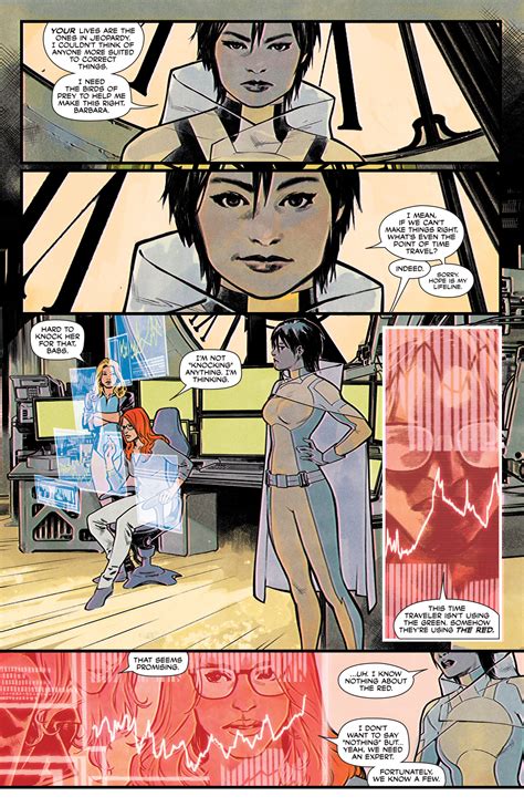 Birds of Prey #7 Preview Reveals Surprising Source of Time Travel