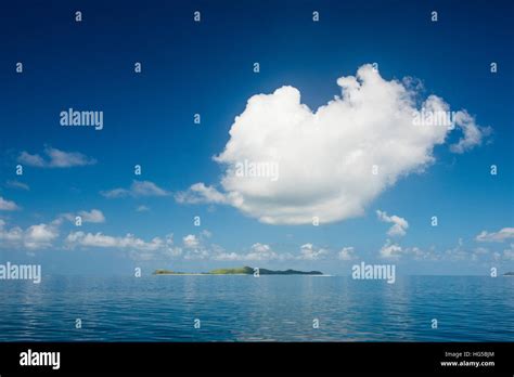 flat ocean mamanuca islands fiji south pacific stock photo alamy