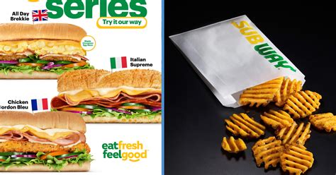 Subway Singapore Now Has Waffle Cut Fries As Its Side - Goody Feed