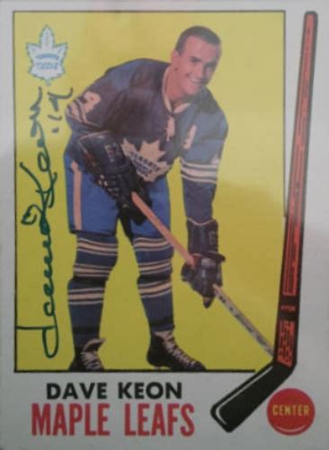 Dave Keon Autographs and Memorabilia | Sports, Hockey