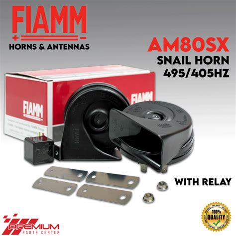 FIAMM AM80SX Part # 9325013- 2T Electromagnetic Snail Horn WITH RELAY ...