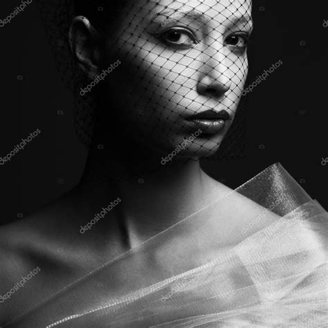 Haute Couture Concept Portrait Of Sensual Beautiful Brunette Lo Stock Photo By Avgustino