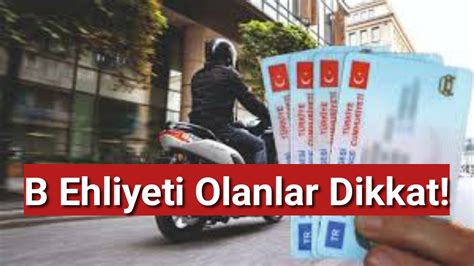 B ehliyeti olanlar dikkat Artık 125 cc motosiklet kullanabileceksiniz